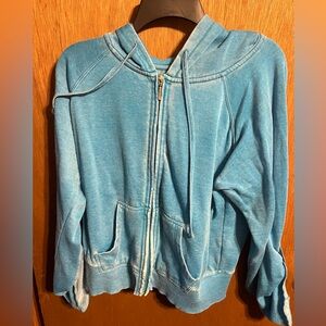 Calvin Klein Performance Hoodie Sweatshirt Blue Large